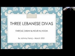 3 Lebanese Divas: Fairuz, Sabah & Nour al Hoda