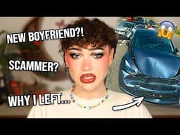 GRWM! Why I Left YouTube...AGAIN. New Boyfriend? & I got into a car accident?!