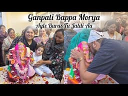 Final Good Bye To Bappa | Ganesh ji Visarjan Vlog 2024 | Day 7 With @VeggiePaaji