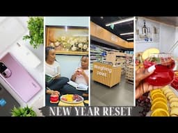 '25 NEW YEAR RESET | NEW PHONE | MAINTENANCE | INDOOR PICNIC & ORGANIZATION