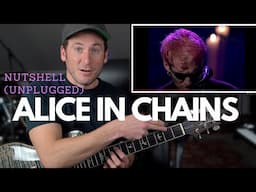 Guitar Teacher REACTS: ALICE IN CHAINS "Nutshell" | MTV Unplugged