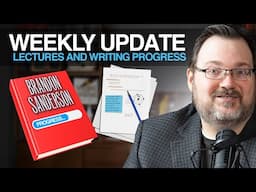 Three Ways to Consume Writing Lectures + Weekly Update