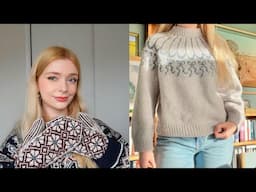 Florence's Knitting Podcast 36: Four colourwork jumpers!