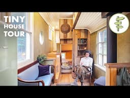 *One of a Kind* Tiny House with Super Clever Layout & Cozy Interior Design – FULL TOUR