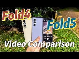 Samsung Galaxy Z Fold 5 vs Fold 4 Low Light Video Camera Comparison: Better Than You Thought!