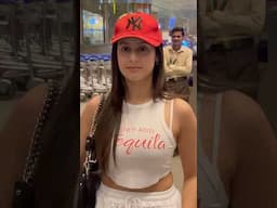 Isha Malviya Fly From Mumbai Spotted At Airport #ishamalviya