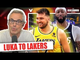 Lakers-Mavericks Trade Reaction: Luka Doncic & Anthony Davis, "Dallas won trade" | Colin Cowherd NBA