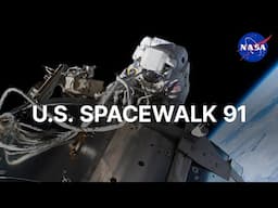 US Spacewalk 91 with Astronauts Nick Hague and Suni Williams (Official NASA Broadcast)