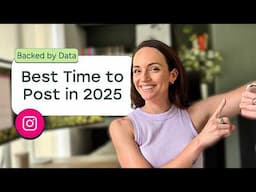 The Best (and Worst) Times to Post on Instagram in 2025 | Best Times for Reels, Carousels + Photos