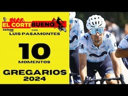 ❌ EL CORTE BUENO ❌ hoy 10 momentos gregarios 2024 | Ciclismo a Fondo