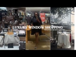 Luxury window shopping, DIOR, ZADIG & VOLTAIRE, LOEWE, DILLARDS