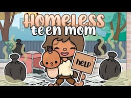 HOMELESS RUNAWAY TEEN PREGNANCY (PT.1)🤰🏽| with voices 📢 | Toca Life World