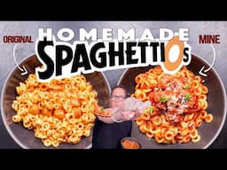 THE BEST SPAGHETTIoS AT HOME (WE'RE BRINGING THEM BACK, BABY!) | SAM THE COOKING GUY