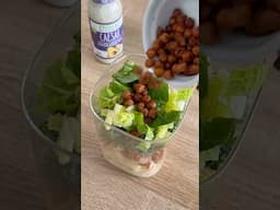 Chicken Caesar Salad Jars