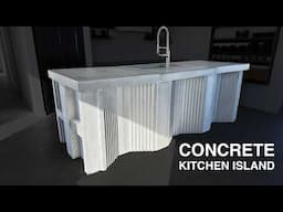 DIY Brutalism | How I made a concrete kitchen island