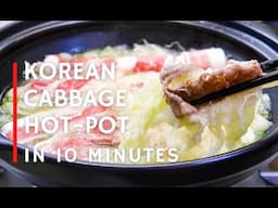 How to: Cabbage Hot-Pot | Korean Style!