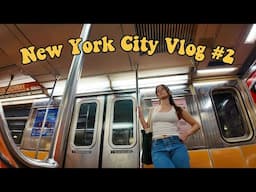 NYC vlog #2 - library, midtown, doing my hair, Levi's haul, east village