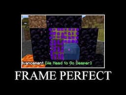 minecraft clips only speedrunners will understand