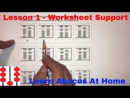 Lesson 1 - Abacus Worksheet Help