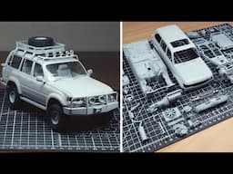 Building a Toyota Land Cruiser in 1/24 Scale (Part 1) - Tamiya