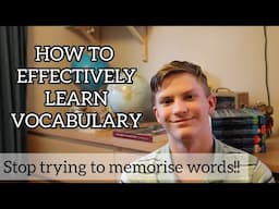 Mastering Vocabulary: How to Learn Words Effectively | Tips from a Polyglot