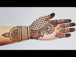 New Easy Simple mehndi design |Front hand mehndi designs |mehandi design |mehandi ka design | Mehndi