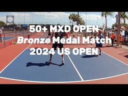 MXD Age: 50-54 Bronze Medal Pickleball Match - US OPEN 2024 Pickleball Tournament