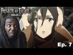 THIS IS THE END FOR HER !! | Attack on Titan ( Season 1 , Episode 7 )