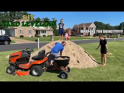 DIY - How to Level Your Yard For Beginners- Lawn Leveling