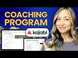 Create a Coaching Program in Kajabi | Step-by-Step Tutorial for 1:1 & Group Coaching