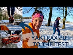 Yaktrax - Are they as good as everyone says? | Snow running review