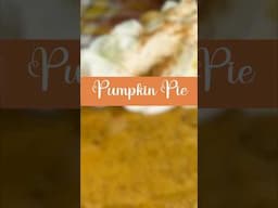 Quick & Easy Pumpkin Pie Recipe | Classic Thanksgiving Dessert 🥧🍁