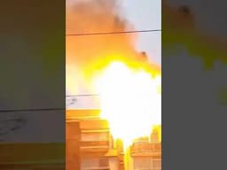 EXPLOSION de Bouteilles de GAZ pendant un Incendie ! 🔥