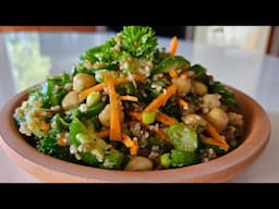 Healthy High Protein Salad Recipe for Weight Loss!