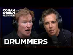 Conan’s Band Replaced Him With A Drum Machine (Feat. Ben Stiller) | Conan O'Brien Needs A Friend