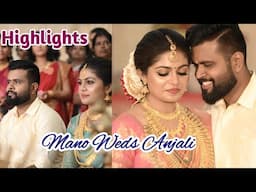 Wedding highlights.. Mano & Anjali... Nov 2