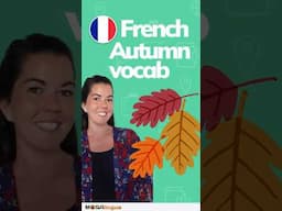 French Autumn Vocab #shorts