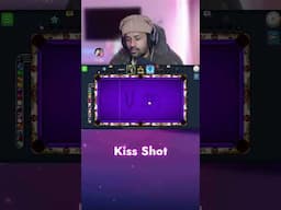 🔥 Kiss Shot 🔥 8 ball pool GamingWithK #8ballpool #gamingwithk #trickshots #viral #trending