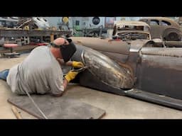 1938 Kustom Cadillac: Ian Roussel Part 27. Front Fenders COMPLETE! Sending The Caddy To Victor SOON!