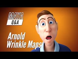 Maya Q&A - Create wrinkle maps with Arnold