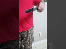 The Emerson Knives Wave Shaped Feature In Action