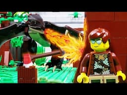 STOP MOTION LEGO Fantasy Epic Dragon Adventures | LEGO City Fails | Billy Bricks Compilations