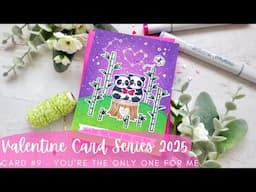 Valentine Card Series 2025 #9 | Lawn Fawn NEW RELEASE | Copic Coloring a Nighttime Scene