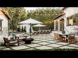 STUNNING FRONTYARD PATIO DECOR IDEAS | TIPS TO ELEVATE YOUR HOME ENTRANCE CURB APPEAL WITH PATIOS