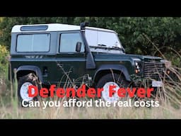 The Defender Rollercoaster: High Prices and Hidden Repairs fixing up an old Defender 90 Tdi