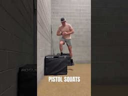 PISTOL PAUSE SQUATS #fitness