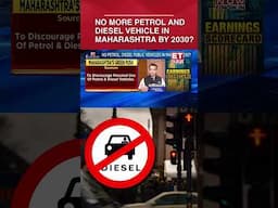 Maharashtra Govt To Ban Petrol & Diesel Public Transport Vehicles In 5 Years #shorts