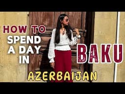 Baku city walking tour | Things to do in Baku Old City | India to Azerbaijan travel guide | Vlog