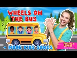 Baby Learning Videos - Wheels on the Bus + More Kids Songs & Nursery Rhymes | Videos for Toddlers