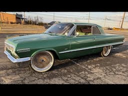 Test Drive 1963 Chevrolet Impala Super Sport $37,900 Maple Motors #2895